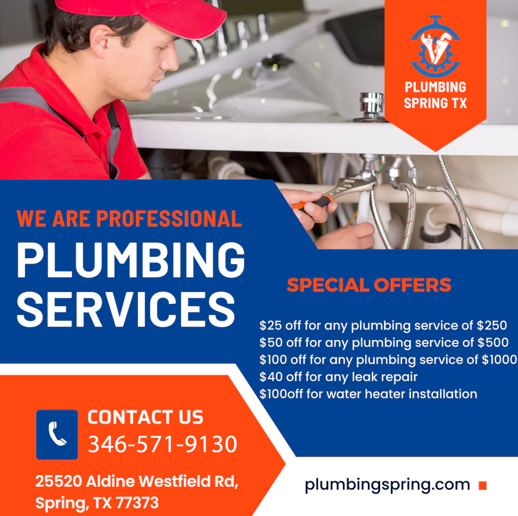 Plumbing Spring TX